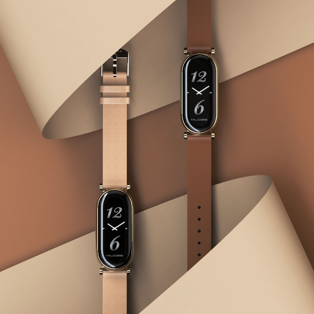 Skórzany pasek do zegarka MI B – Health Wellness Bracelet recenzja i cena