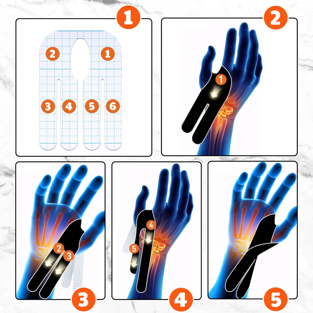 【5/10 SZTUK] Wstępnie Przycięt – Sports Taping Precut recenzja i cena