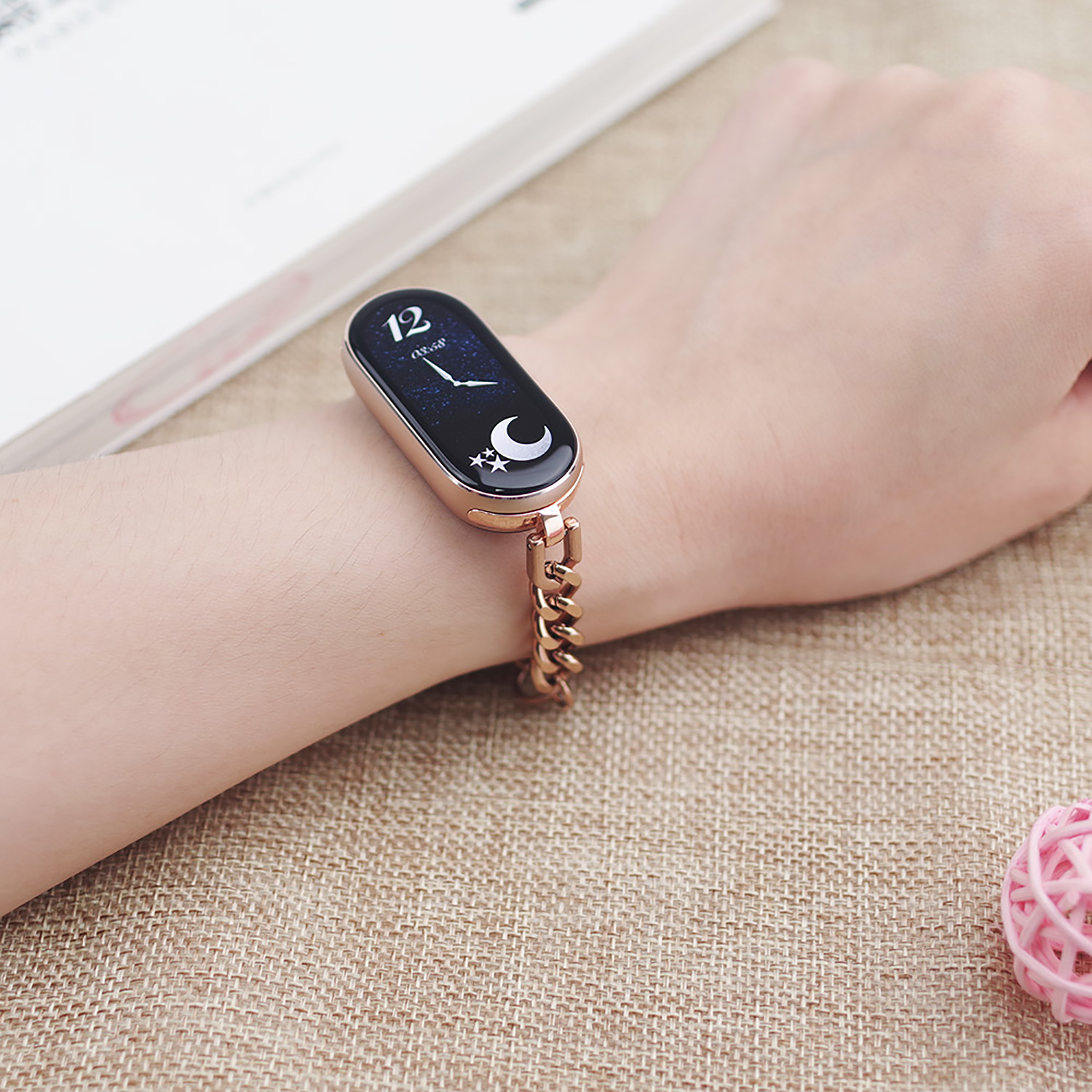 Pasek łańcuszkowy do Mi Band 1 – Health Wellness Bracelet recenzja i cena