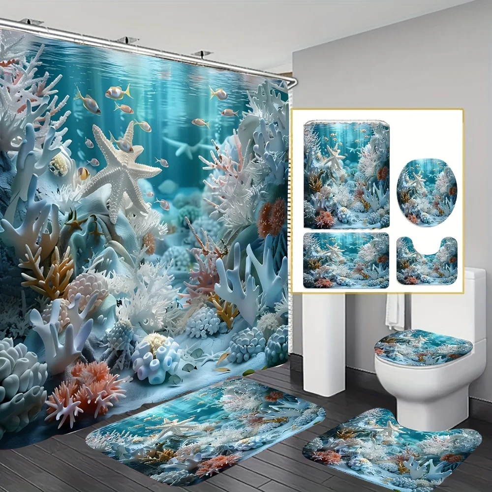 Uroczy podwodny zestaw łazienk – Bamboo Bath Mat recenzja i cena