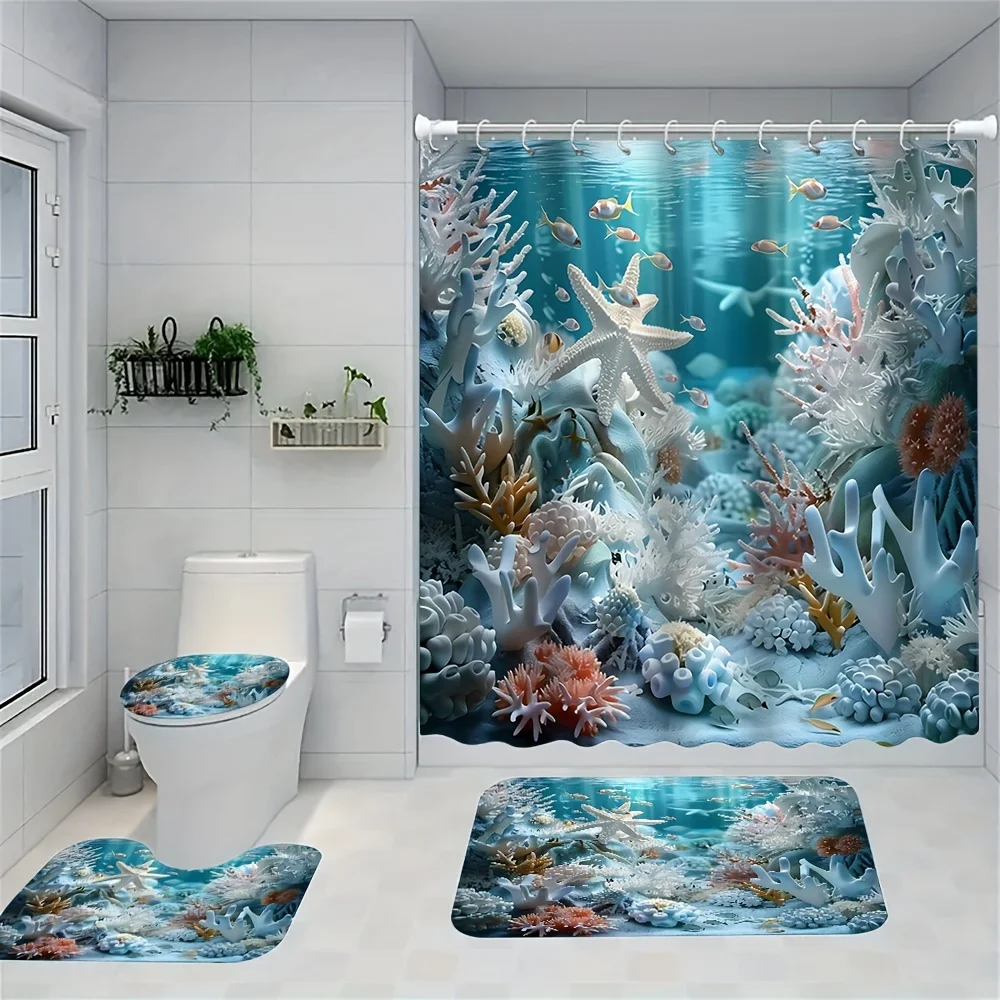 Uroczy podwodny zestaw łazienk – Bamboo Bath Mat recenzja i cena