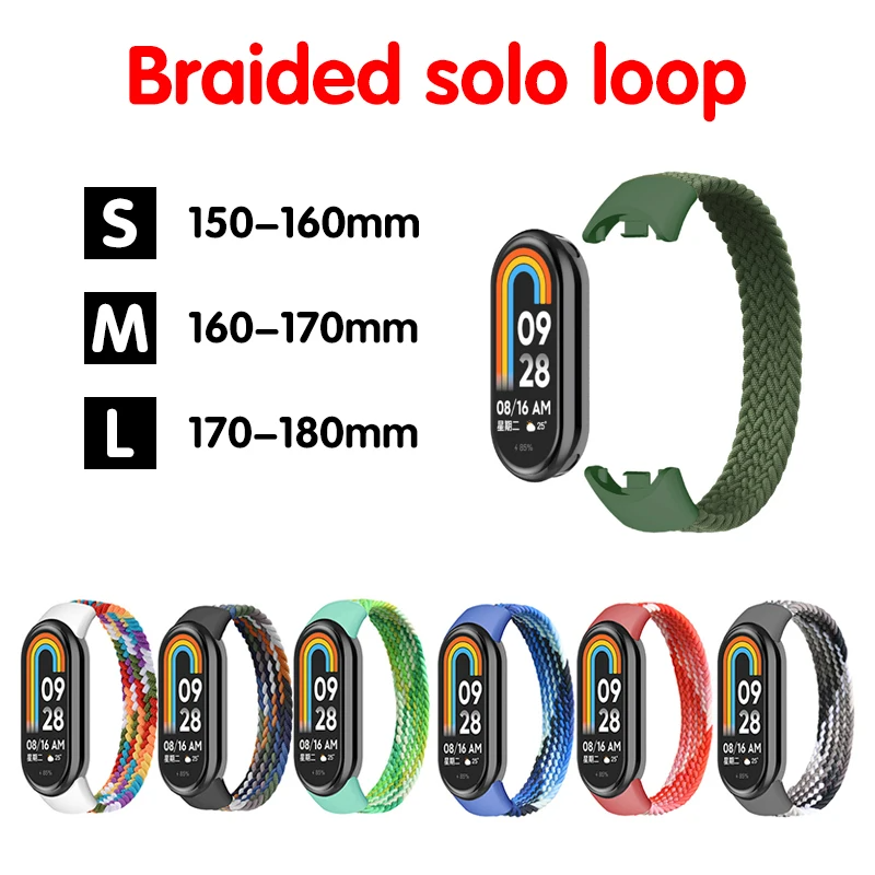 Pasek do Mi band 7 8 6 5 Nylon – Health Wellness Bracelet recenzja i cena